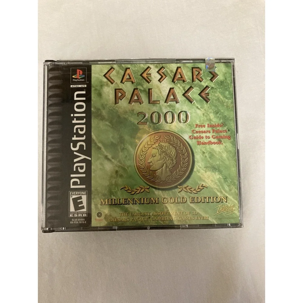 Vintage Caesars Palace 2000: Millennium Gold Edition (Sony PlayStation 1, 2000)
